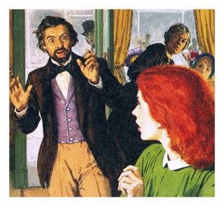 Rossetti discovers his perfect model, as seen in Look and Learn